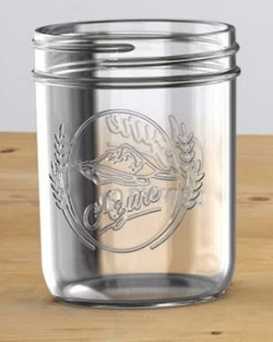 Azure Standard 16oz Wide Mouth Pint Mason Jar