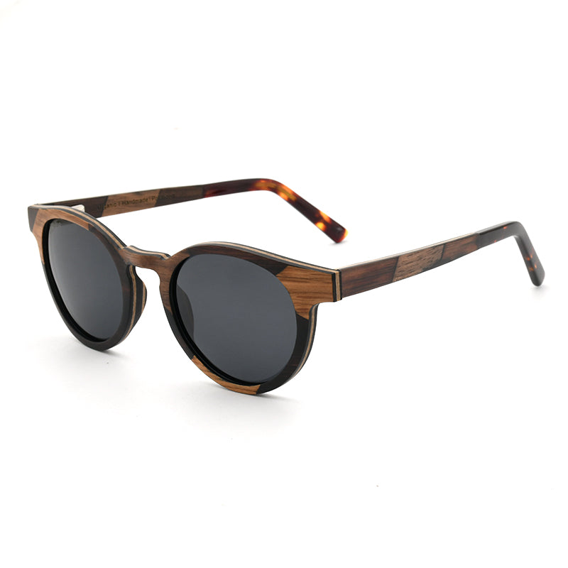 Stinson - Unisex Wooden Sunglasses