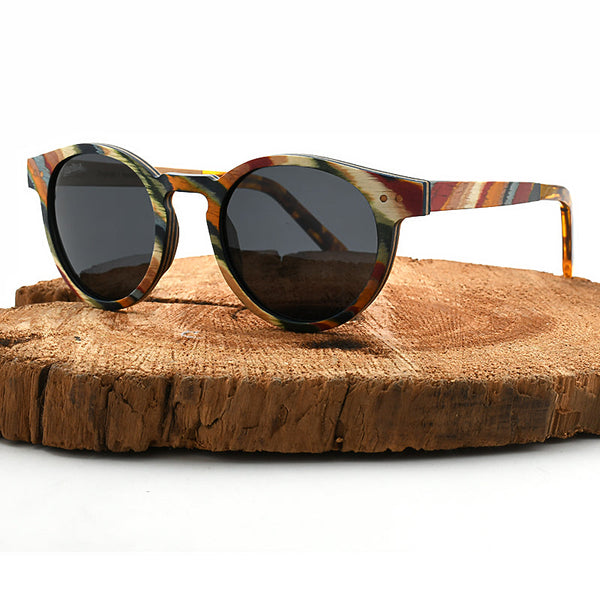 Stinson - Unisex Wooden Sunglasses
