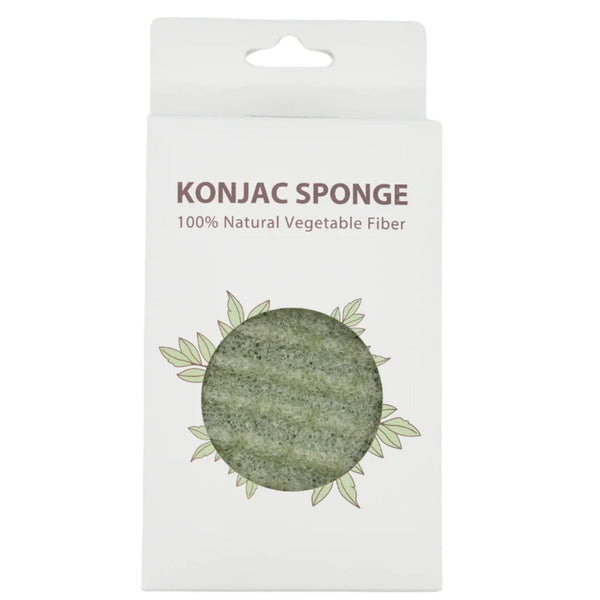 Compostable Facial Cleansing Sponges – Cellulose & Konjac, Plastic-Free