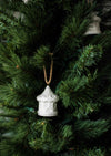 Handmade Porcelain Christmas Ornaments: Mini Bus