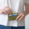 Sleek and minimalist cork cardholder wallet. Perfect for everyday carry. Eco-friendly, durable, and lightweight. Holds cards and cash. Stylish and functional. Order now!