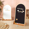 Tiny Land Double-Sided Magnetic Chalkboard Easel for Kids
