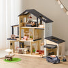 Tiny Land Wooden Dollhouse & Garage Set, Sweetwood Edge