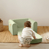 Tiny Land® GentleSnug Kids Foldable Sofa Chair – Sage