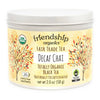 Decaf Chai Tea tin by Friendship Organics – organic and Fair Trade certified spiced chai blend