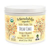 Ethical Trade Co decaffeinated chai tea in reusable recyclable tin with plastic-free packaging