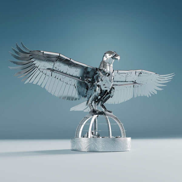 Great Eagle Silver Armor Model Kit with SWAROVSKI® Crystals