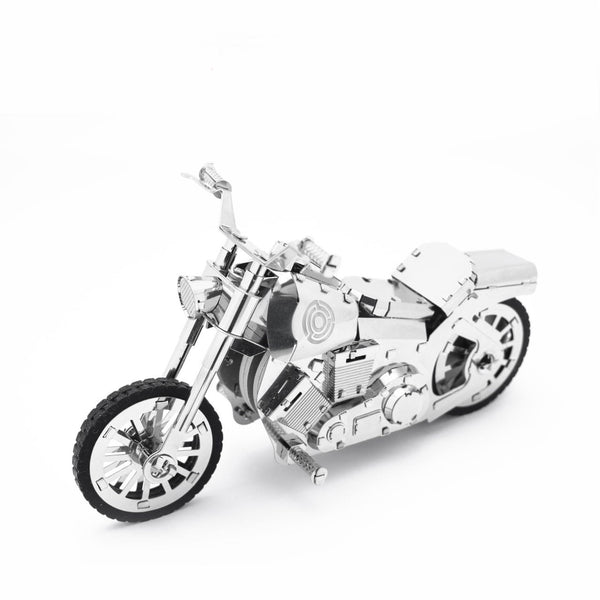 Roadway Fantasy Harley Motorcycle mechanical model kit on white background