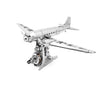 Douglas DC-3 mechanical model kit on white background