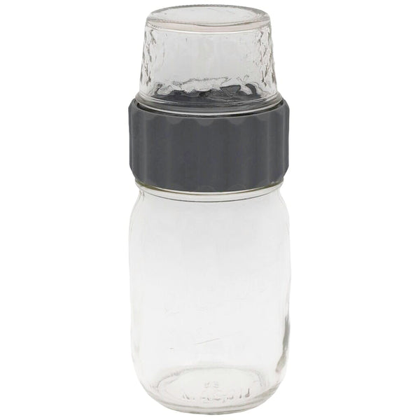 2-in-1 Lid to Connect Two Regular Mouth Mason Jars 2 Pack
