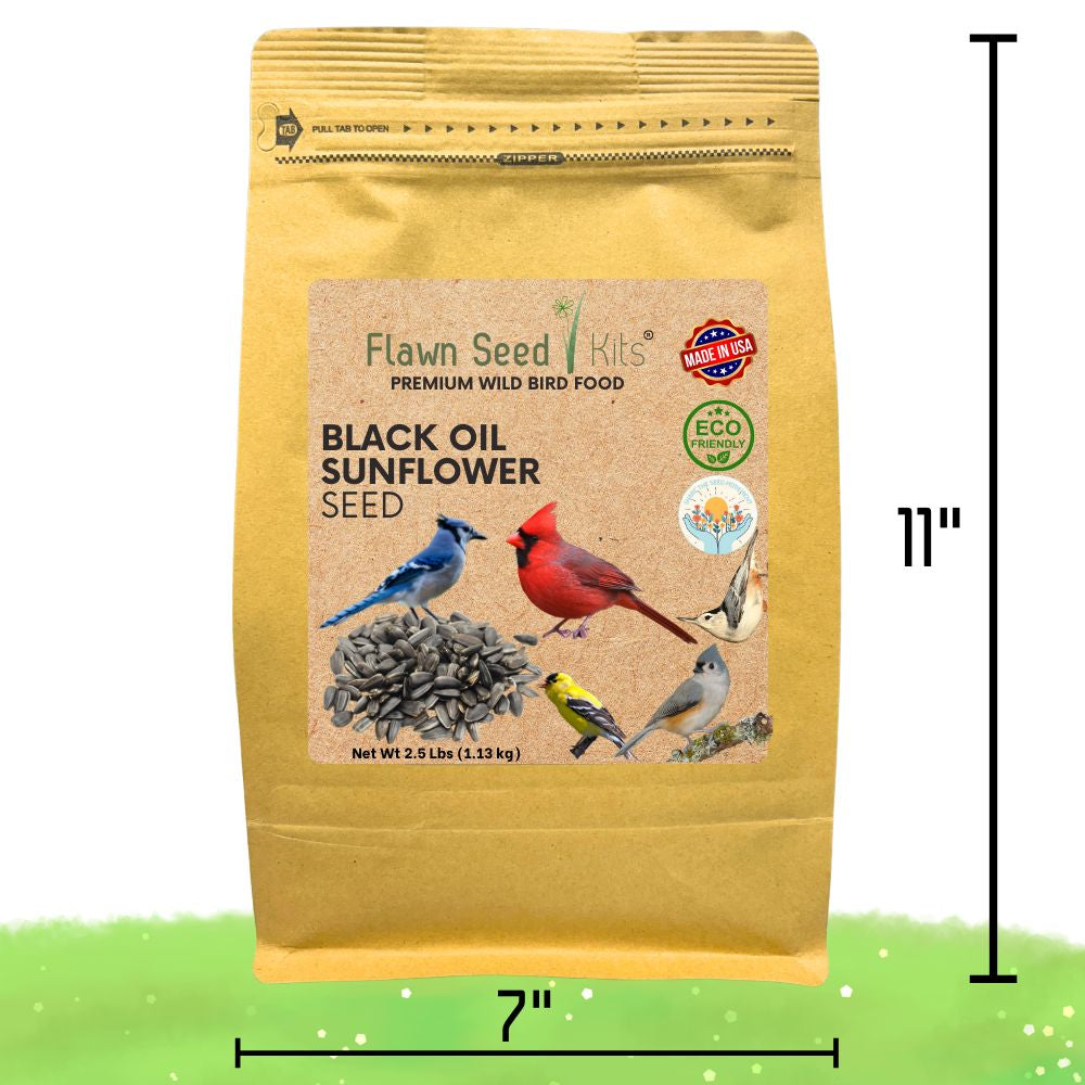 Premium Black Oil Sunflower Wild Bird Seed
