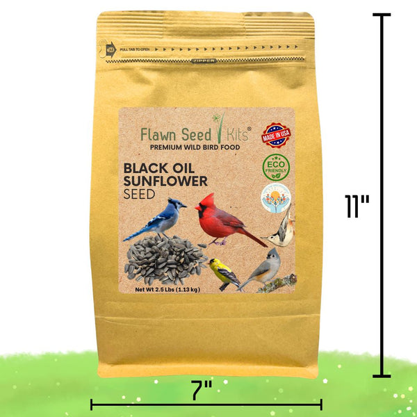 Premium Black Oil Sunflower Wild Bird Seed