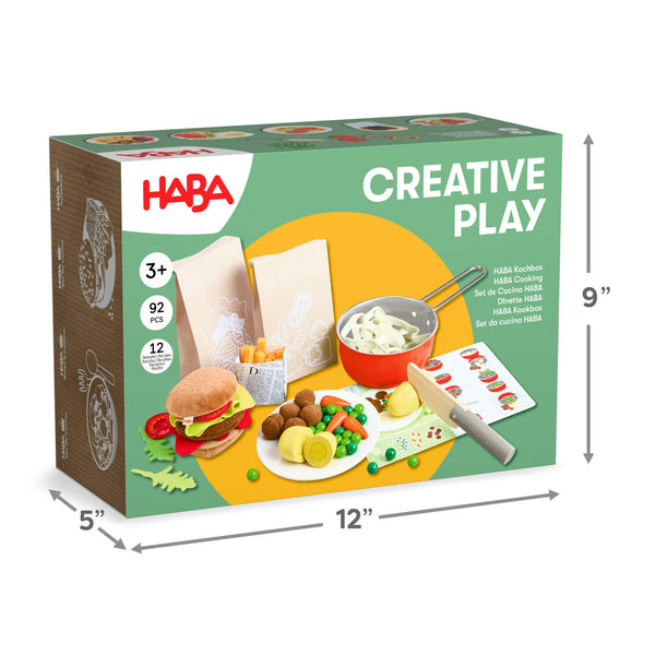 Creative Play Fresh Box – 90-Piece Play Food Meal Kit