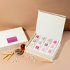 Makesy® 2.5oz magnetic candle boxes styled as a zodiac-themed candle gift set