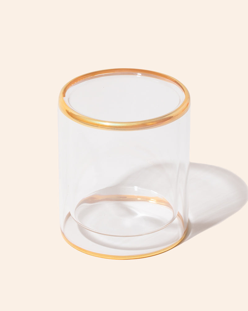 11oz Allure™ Double Glass Candle Vessel – Hand-Blown, Set of 12