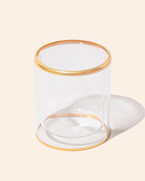 11oz Allure™ Double Glass Candle Vessel – Hand-Blown, Set of 12