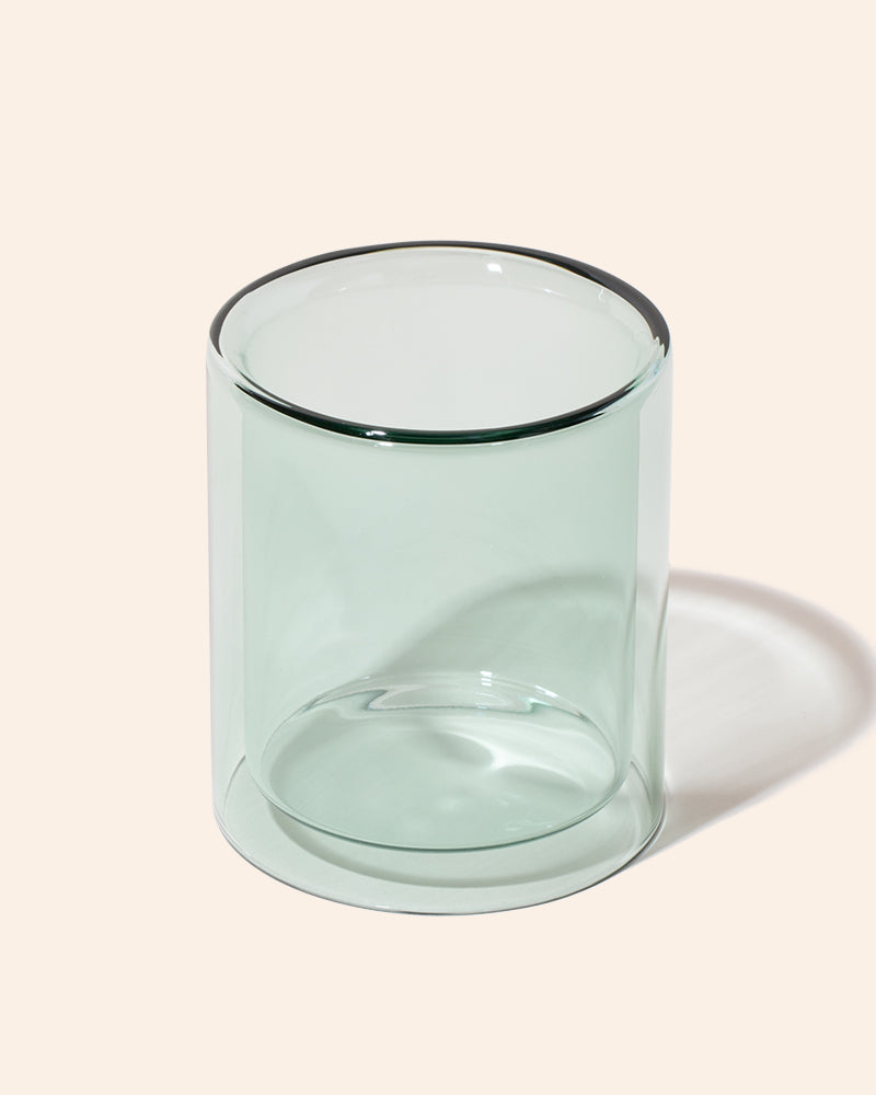 11oz Allure™ Double Glass Candle Vessel – Hand-Blown, Set of 12