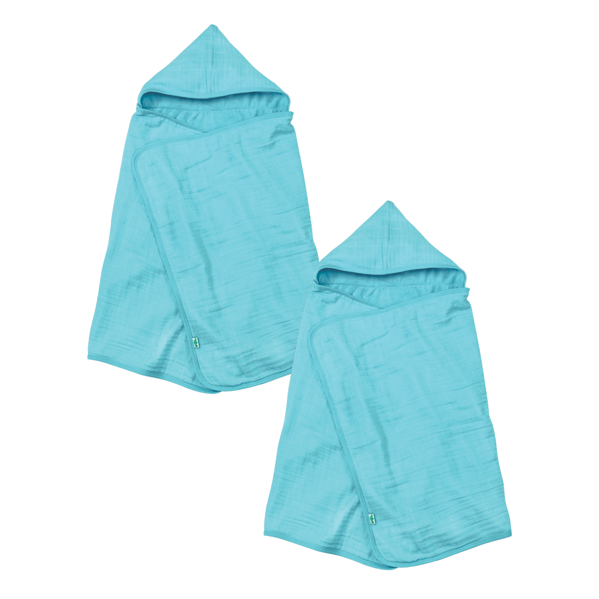 Muslin Hooded Towel made from Organic Cotton (2 pack)