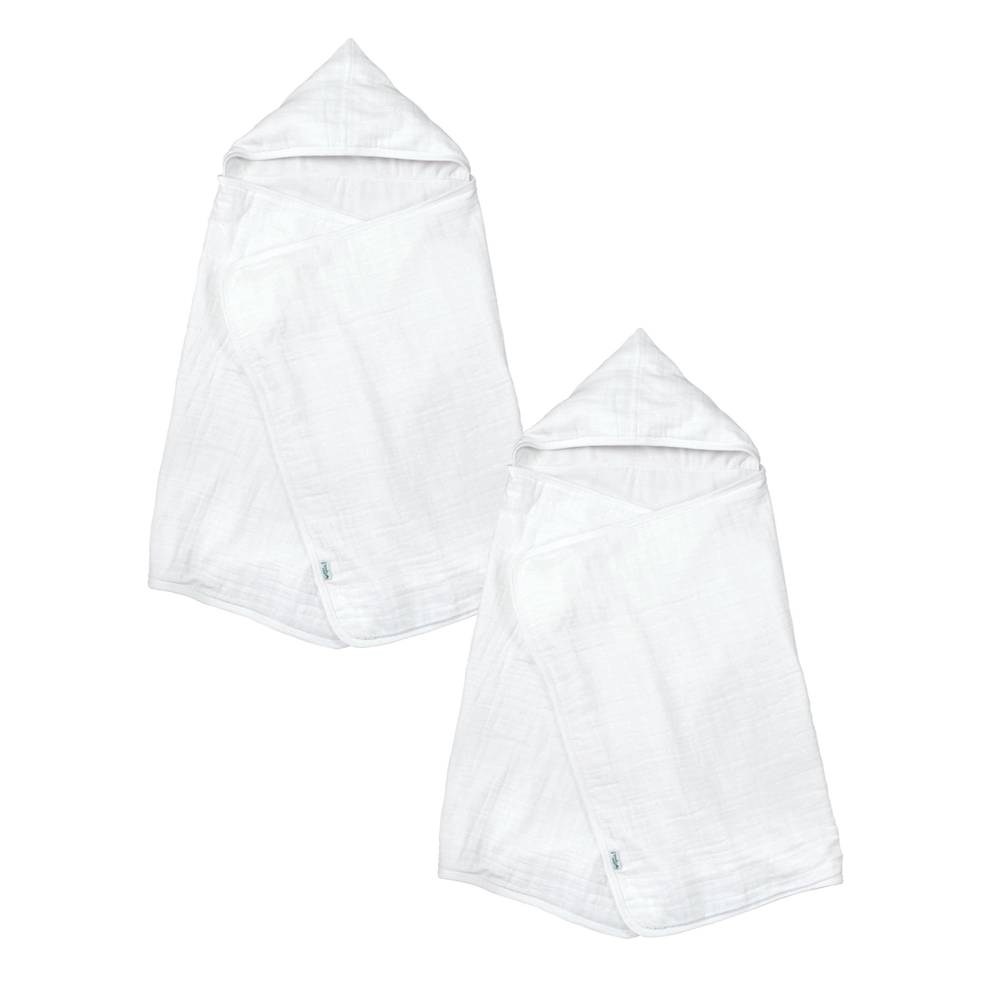 Muslin Hooded Towel made from Organic Cotton (2 pack)