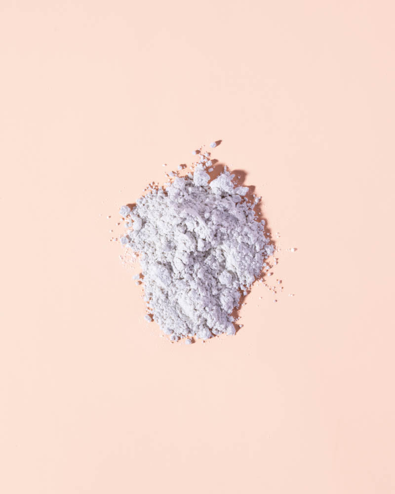 Amazonian white clay powder for DIY skin care recipes