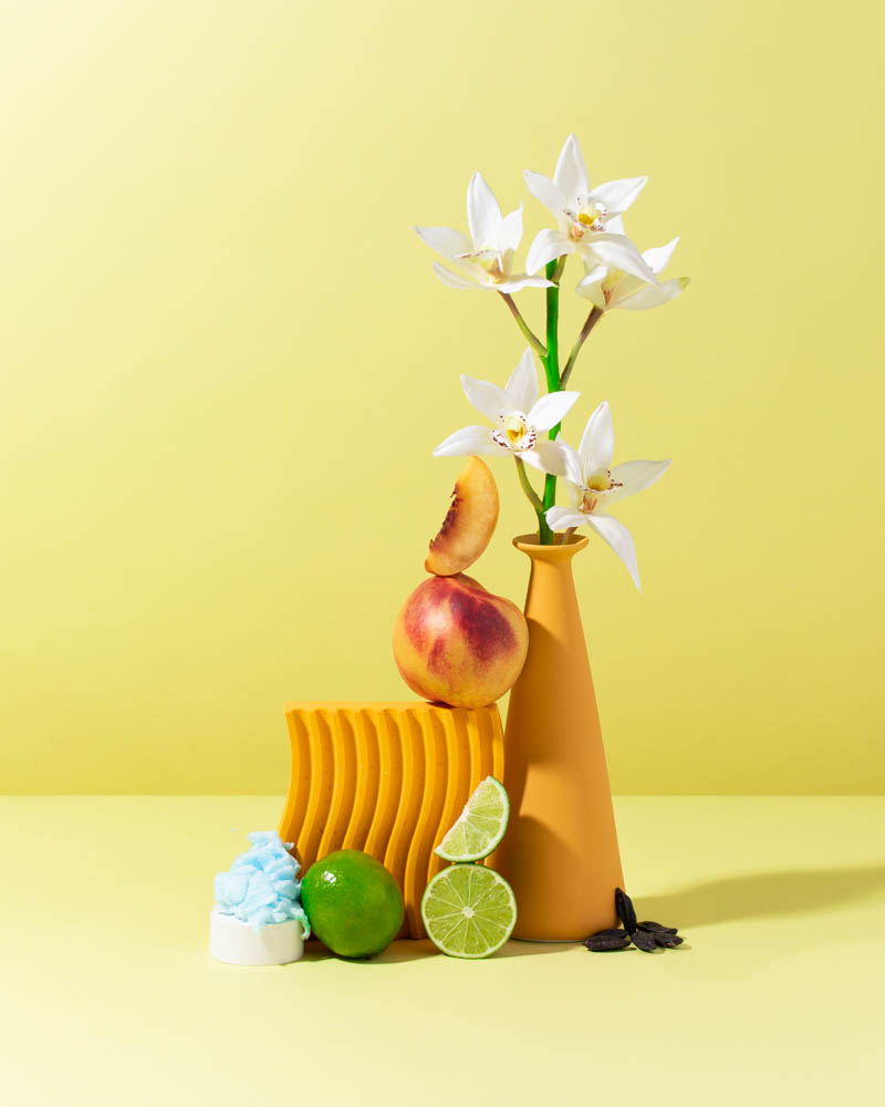 Bottle of Exotic Orchids & Dutch Tonka fragrance oil by makesy® for candle and soap making