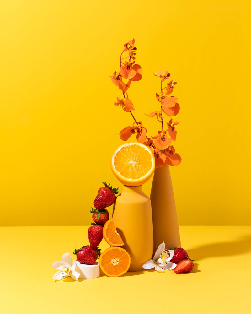 Makesy Glistening Clementine and Strawberry Silk fragrance oil bottle with bright citrus and fruity berry scent profile