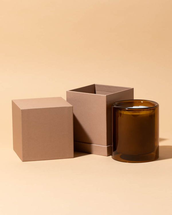 Rigid Square Candle Gift Box | Premium Eco-Friendly Packaging – Set of 12