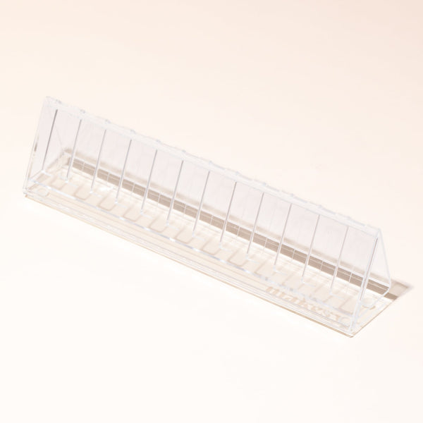 Translucent acrylic blotter strip holder for fragrance testing and DIY perfume making by makesy