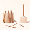makesy® Ultimate Wood Wick .02 — sustainable wooden candle wicks for all wax types