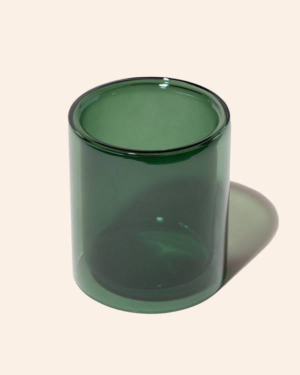 11oz Allure™ Double Glass Candle Vessel – Hand-Blown, Set of 12