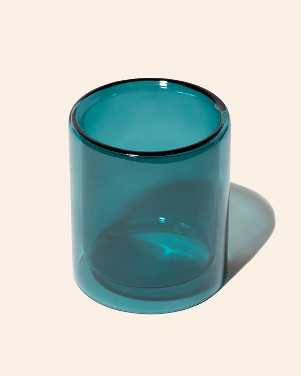 11oz Allure™ Double Glass Candle Vessel – Hand-Blown, Set of 12