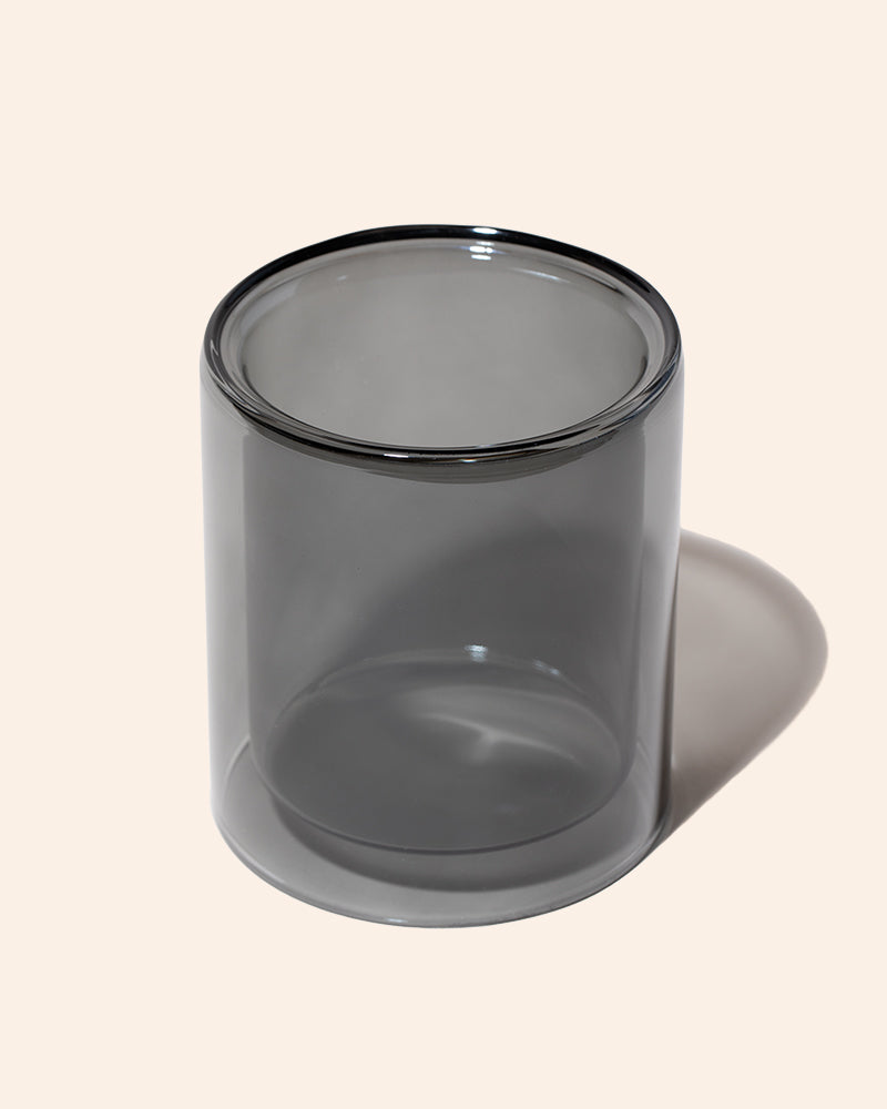 11oz Allure™ Double Glass Candle Vessel – Hand-Blown, Set of 12