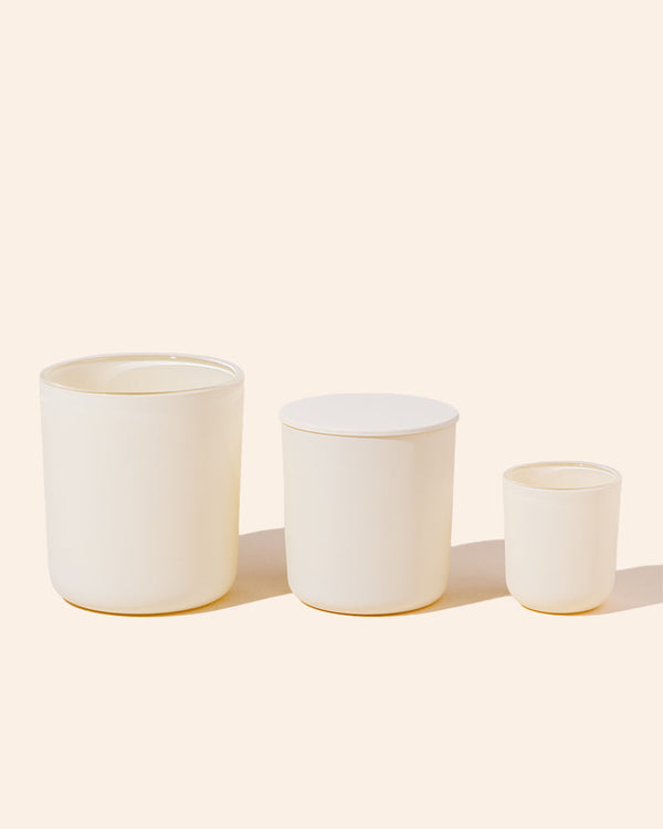 2.5oz Aura® Glass Candle Vessel – Small Batch Candle Making Jar