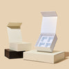 Close-up of makesy® 2.5oz magnetic candle gift box with snap-shut magnetic closure
