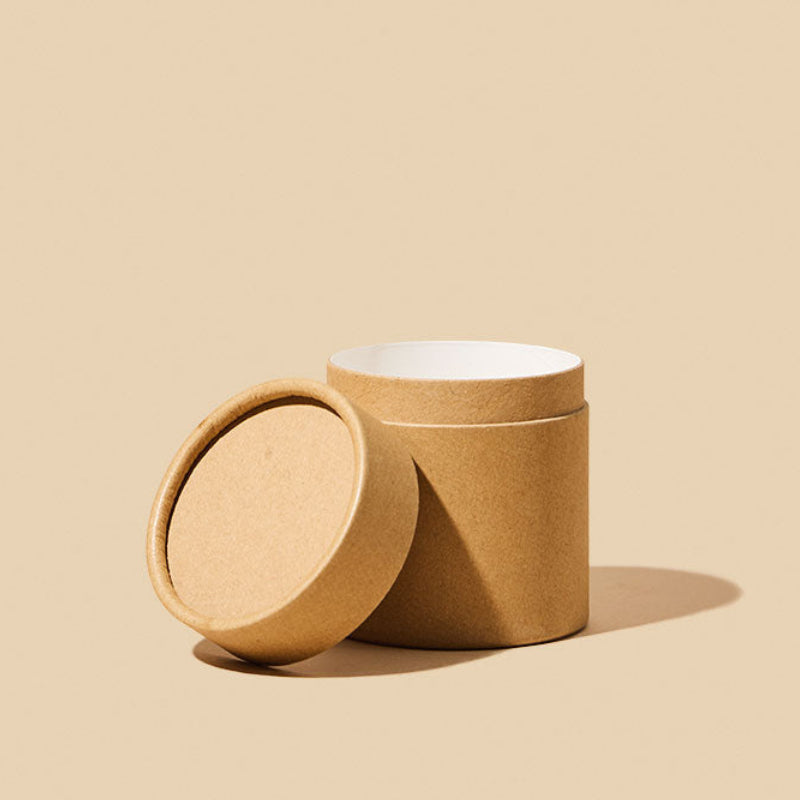 6.7oz kraft jar and lid packaging set from makesy