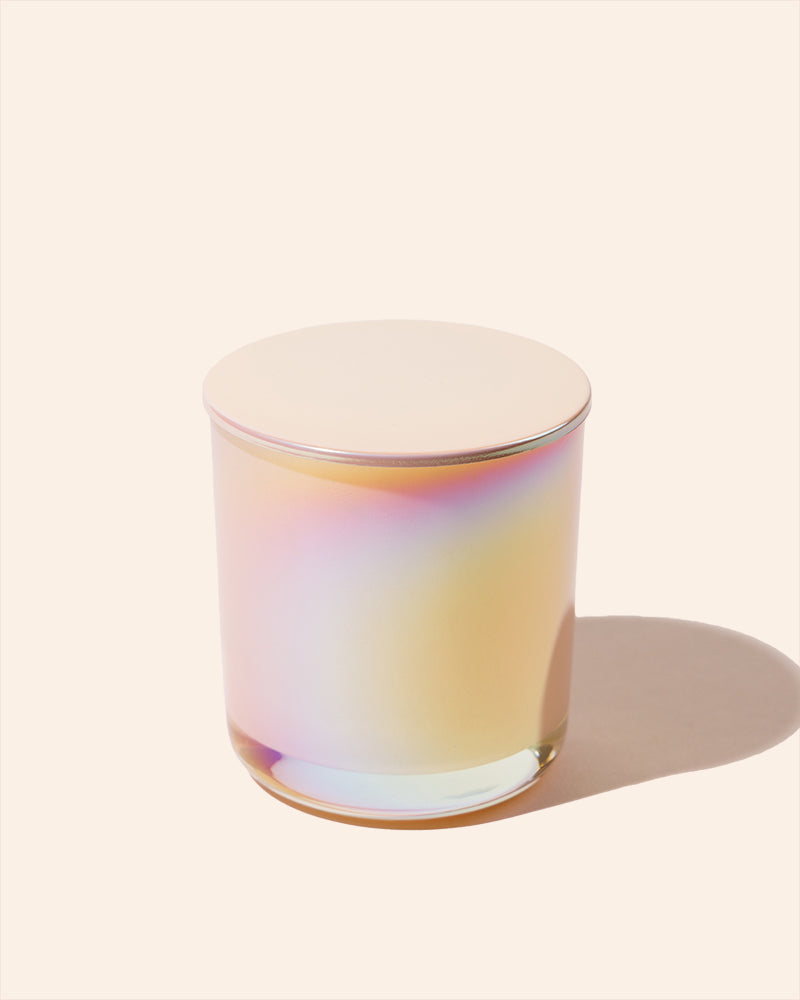 8oz Aura® Glass Candle Vessel & Lid – Best-Selling Candle Jar