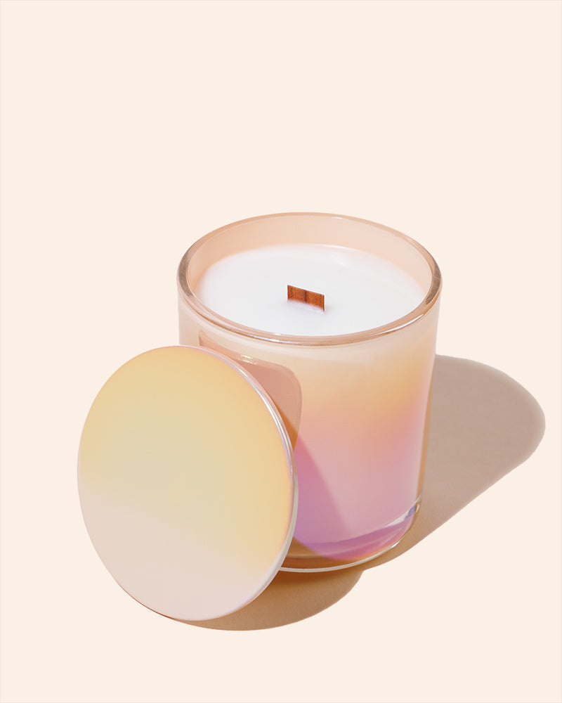 8oz Aura® Glass Candle Vessel & Lid – Best-Selling Candle Jar