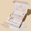 Hands-on view of the makesy® DIY perfume-making kit, ideal for beginners and gift-giving