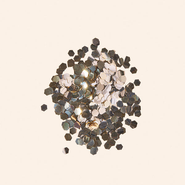 makesy large eco glitter colour range display — biodegradable glitter for candle making and decorations