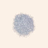 Blue speckled pattern on a beige background
