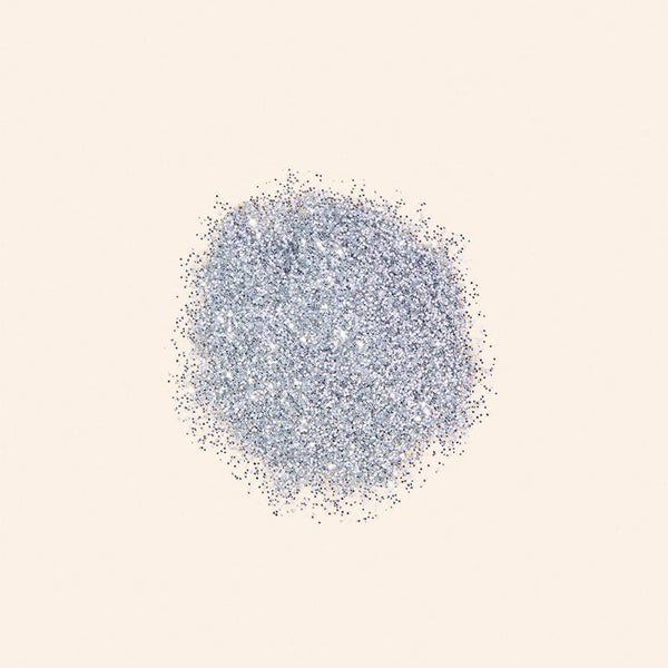Blue speckled pattern on a beige background