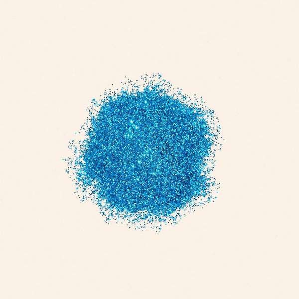 makesy fine eco glitter in topaz — biodegradable cosmetic-grade glitter for crafts and candle making