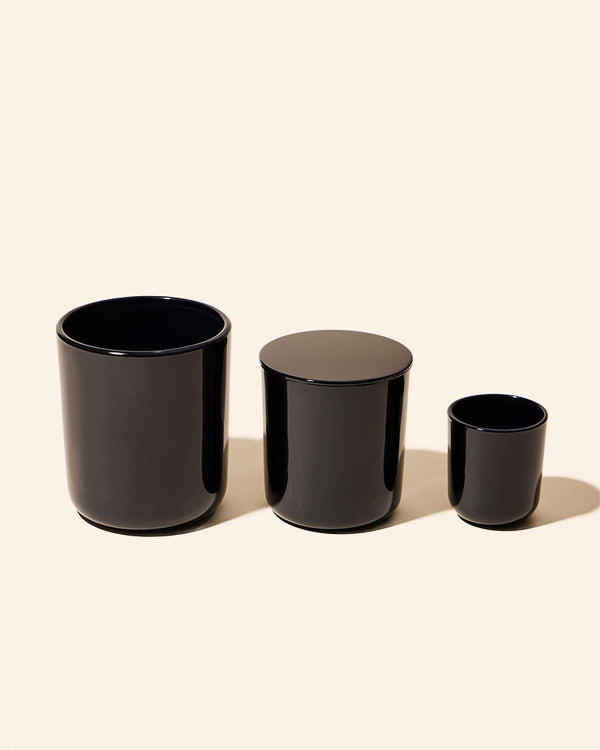 8oz Aura® Glass Candle Vessel & Lid – Best-Selling Candle Jar