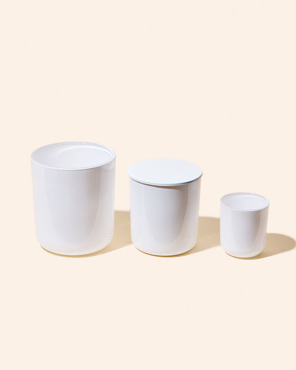 2.5oz Aura® Glass Candle Vessel – Small Batch Candle Making Jar