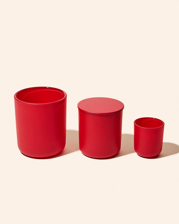 8oz Aura® Glass Candle Vessel & Lid – Best-Selling Candle Jar