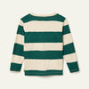 Recycled Cotton Green Rugby Stripe T-Shirt