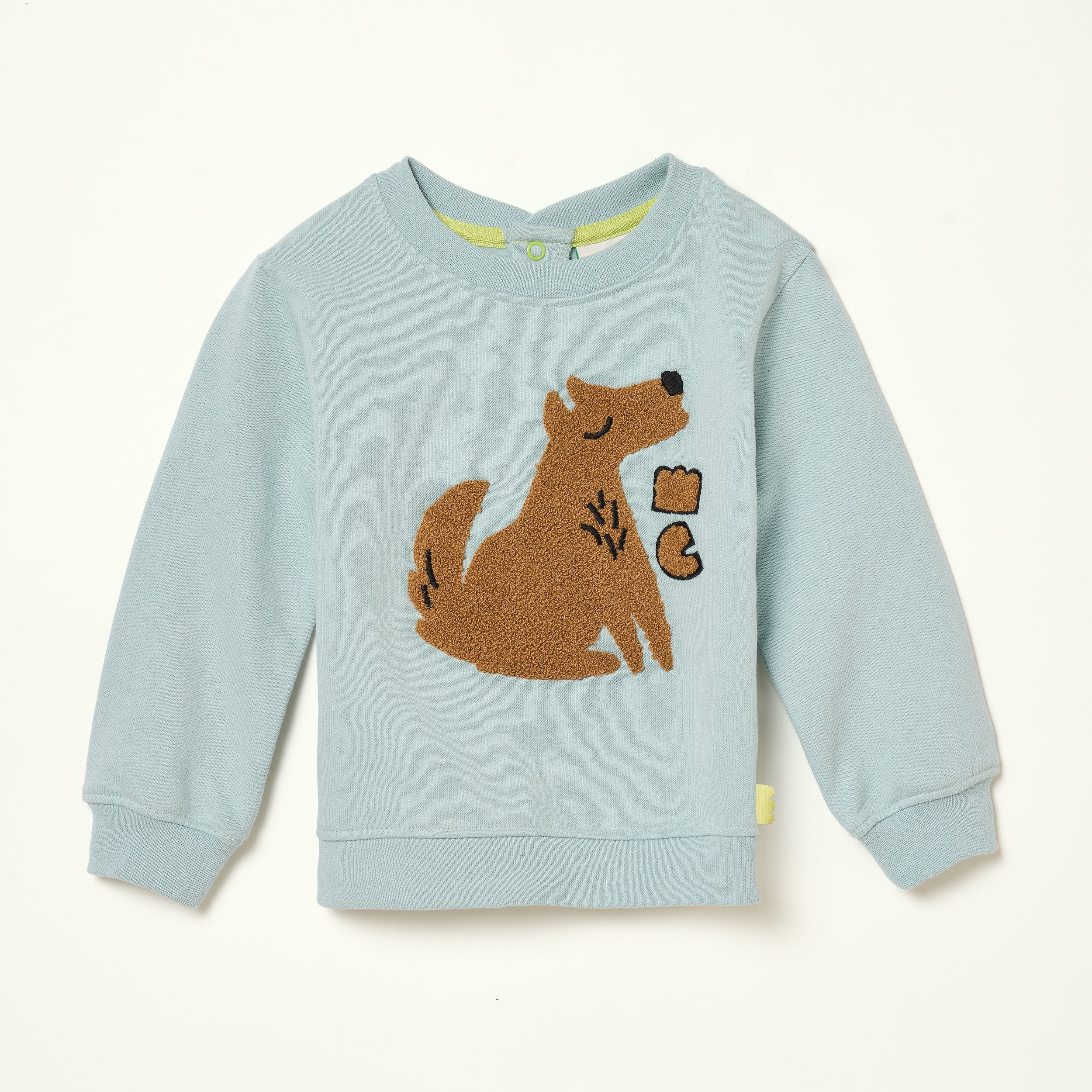Recycled Cotton Wolf Sweatshirt