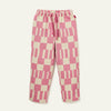 Recycled Cotton Pink Block Jogger