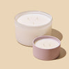 Bundle of makesy natural bamboo candle wicks with Oeko-Tex certified sustainable wick coating, ready for candle making